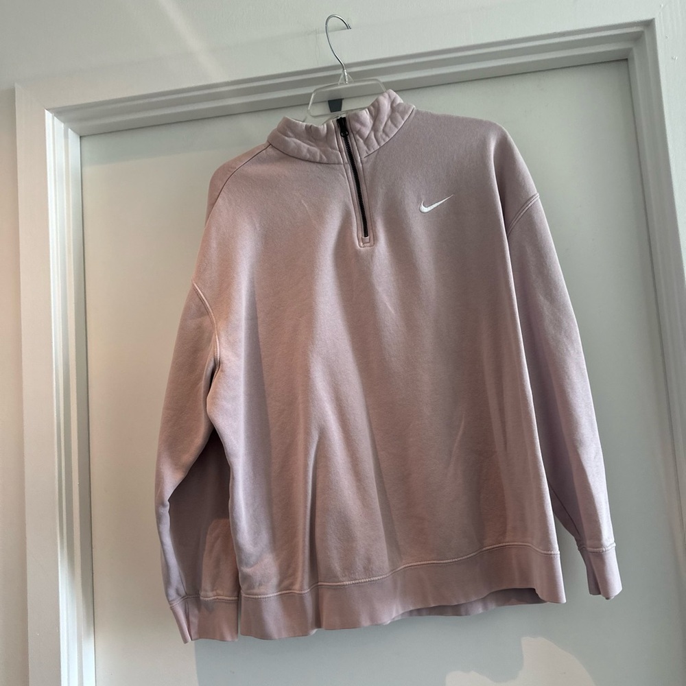 Nike quarter zip pull over